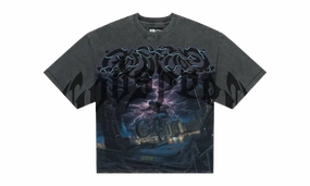 B.M.X T-Shirt "Grey Wash" Muse Edge Wind Glow