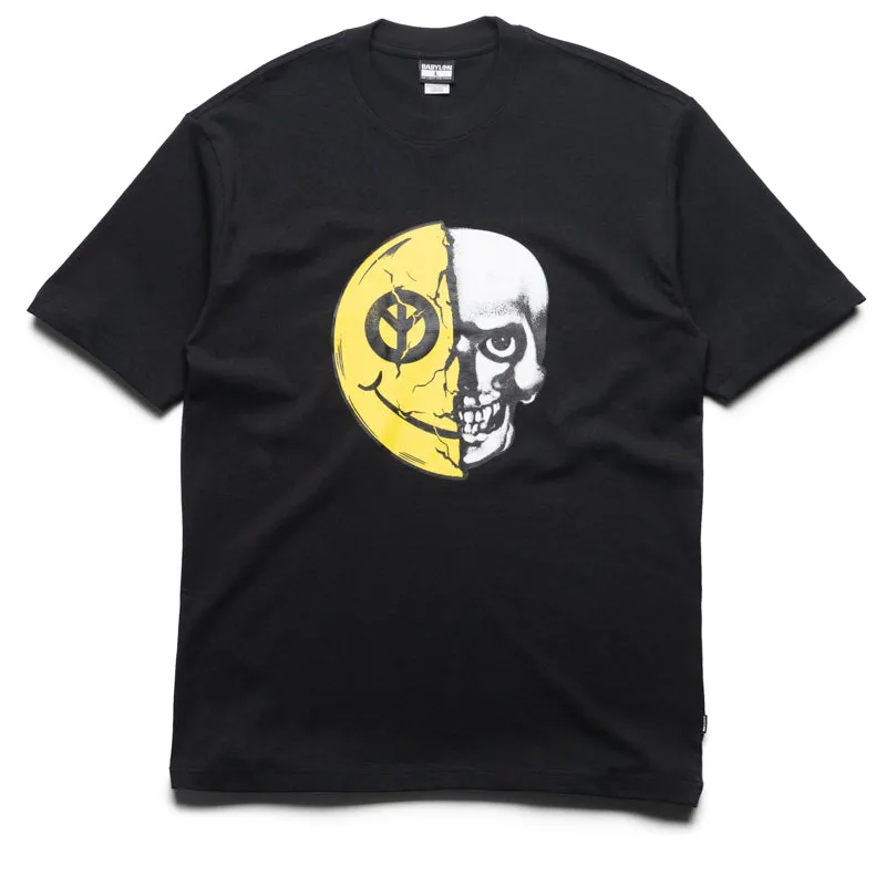 cycling event Babylon Happy Face Tee - Black