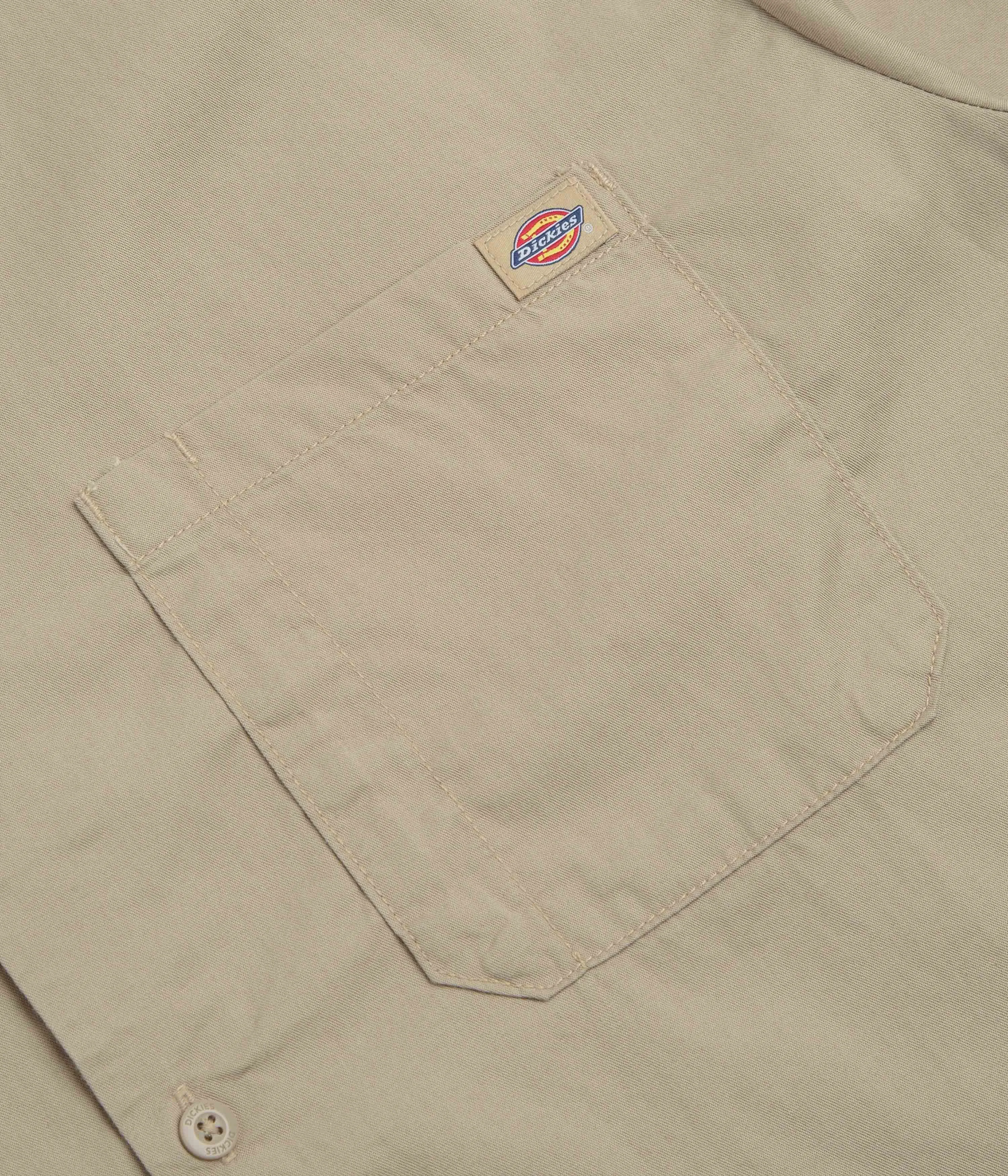 Dickies Lynville T-Shirt - Desert Sand Zip-up flared silhouette