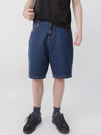 Baggy Denim Shorts Slip Resistant Inner Grip tall size