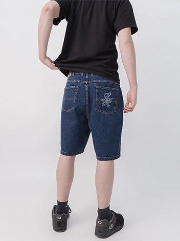 Anti Static Fabric Baggy Denim Shorts