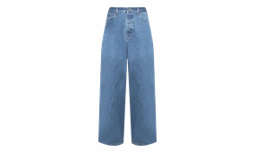 General Fit Baggy Jeans Mid Blue "Blue"