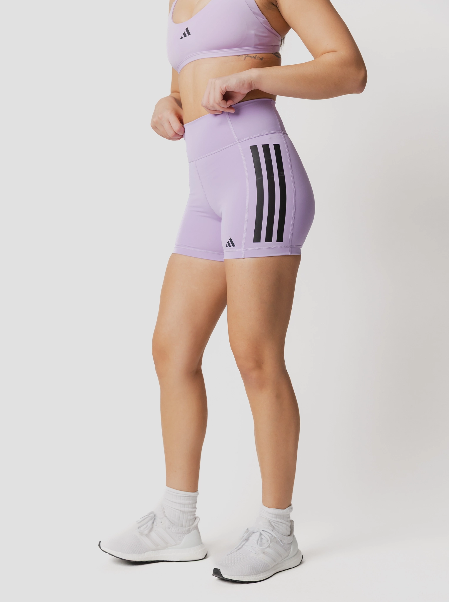 Team Spirit denim material 1/4 Short Leggings