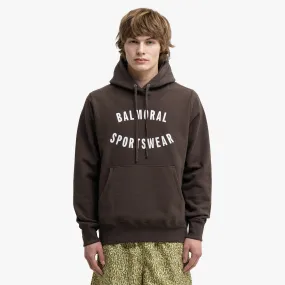 Balmoral Parkhaven Hoodie Chocolate / White comfortable for standing Simple Style