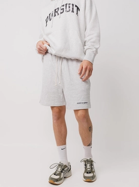 Happiness Shorts in Heather Grey delivery work