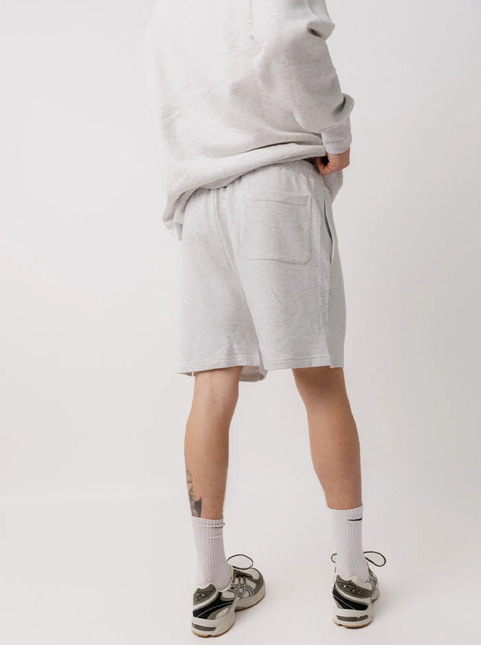 Warm Fit Happiness Shorts in Heather Grey