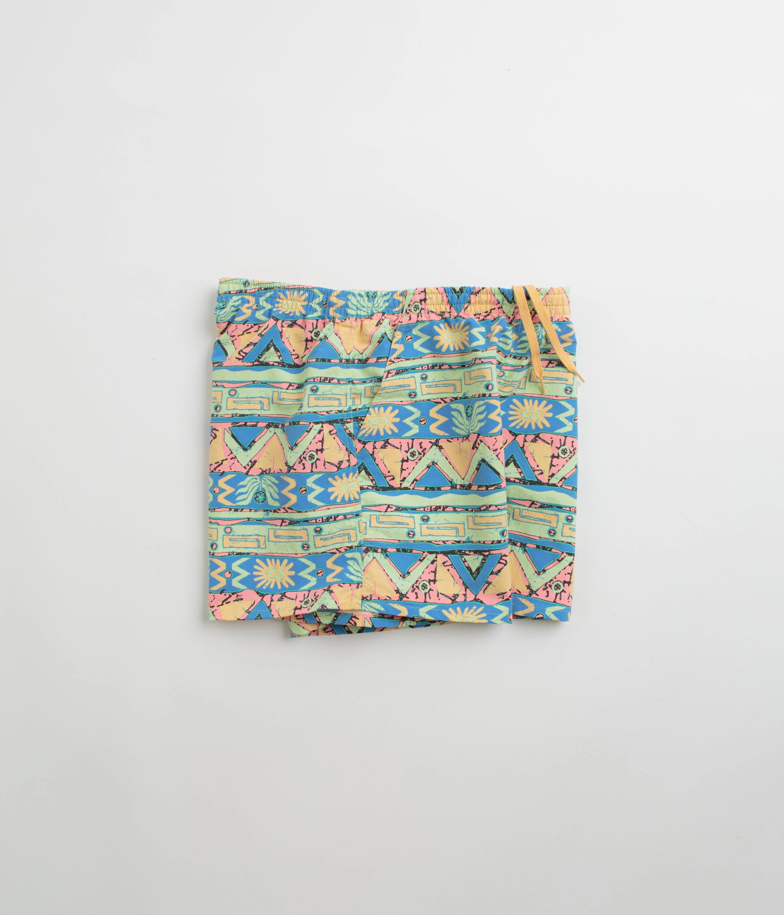 bodysuit Moisture Wicking Technology Patagonia Womens Baggies 5" Shorts - High Hopes Geo: Salamander Green