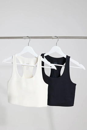 Supportive Closure The Paloma Bra Starter Set - Ivory / Black