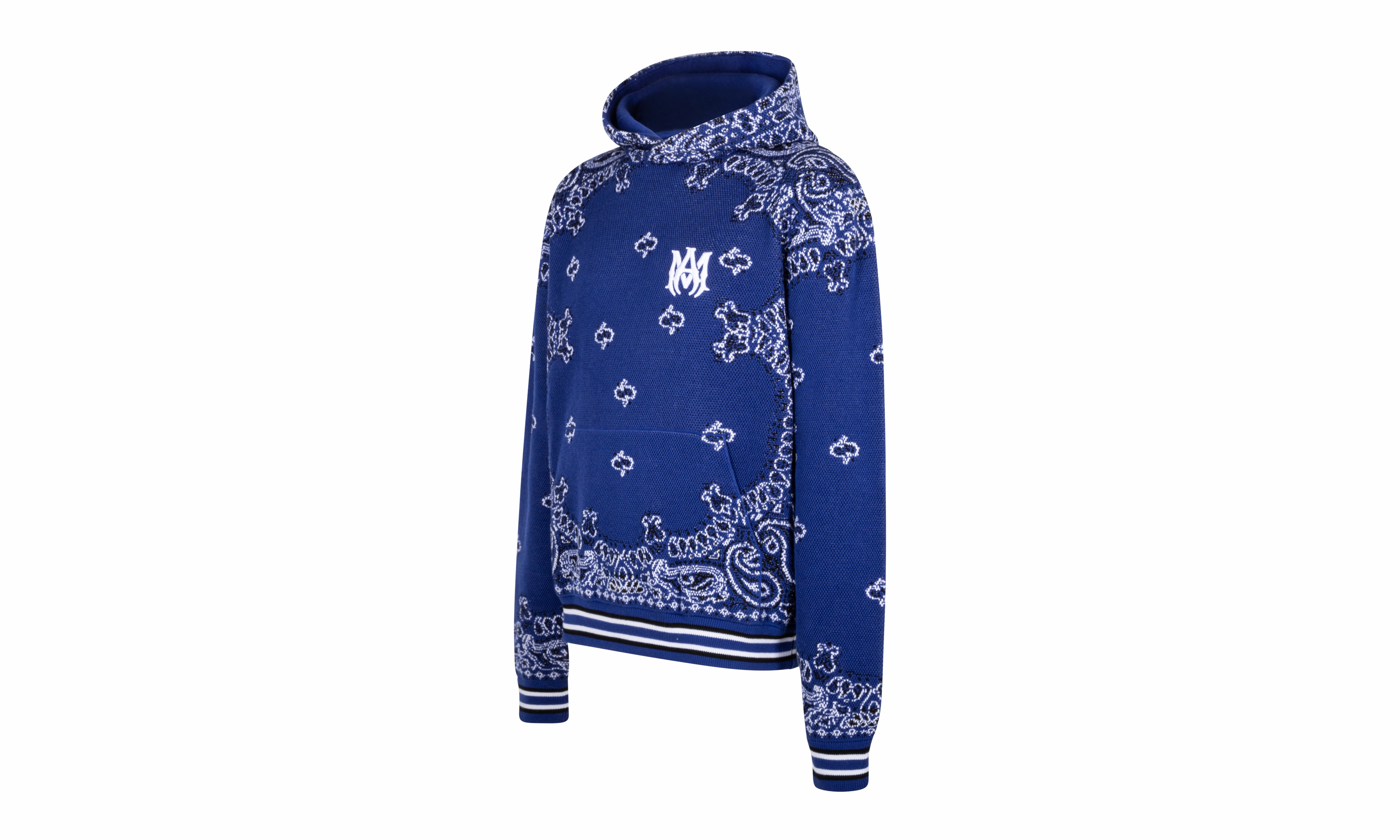 BANDANA B-BALL HOODIE "Blue/Black"
