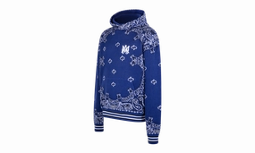 BANDANA B-BALL HOODIE "Blue/Black"