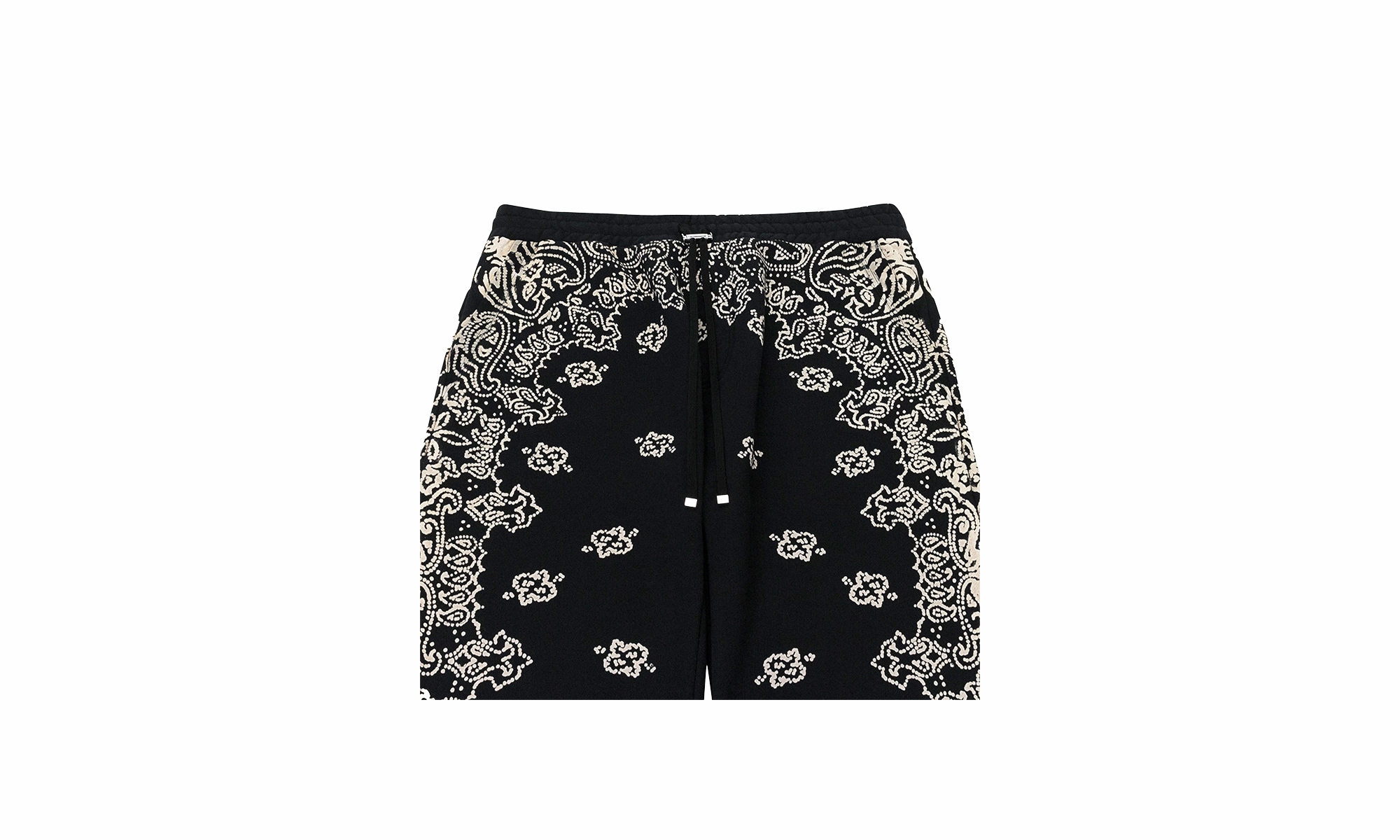 BANDANA BLEACH SWEATPANTS "Black"