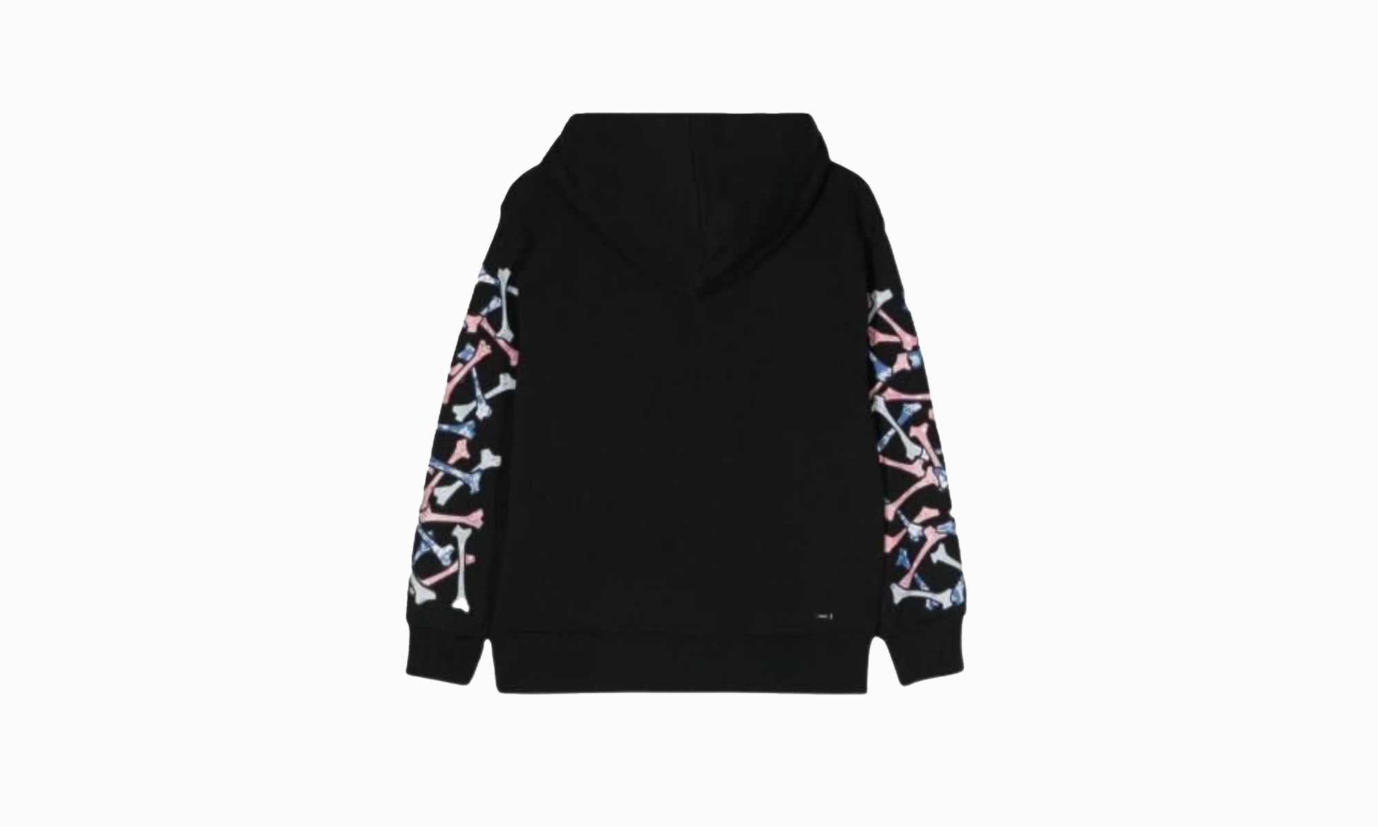 Bandana Bones Stacked Hoodie "BLACK"