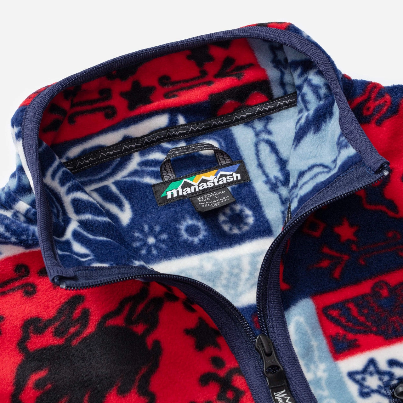 Bandana Fleece Jacket Soft