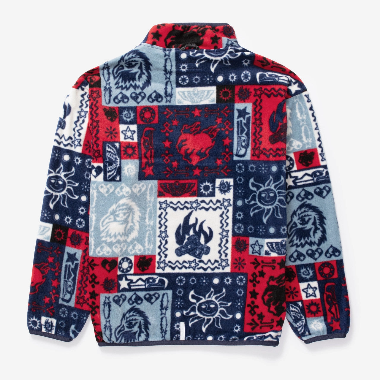 Bandana Fleece Jacket bus ride type