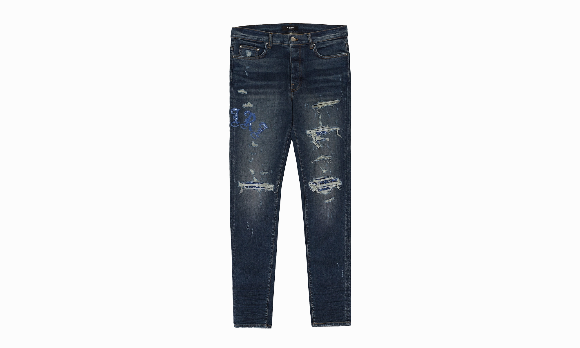 BANDANA OLD ENGLISH LOGO DEEP CLASSIC SKINNY JEANS "Deep Classic" Travel Comfort Fashion friendly