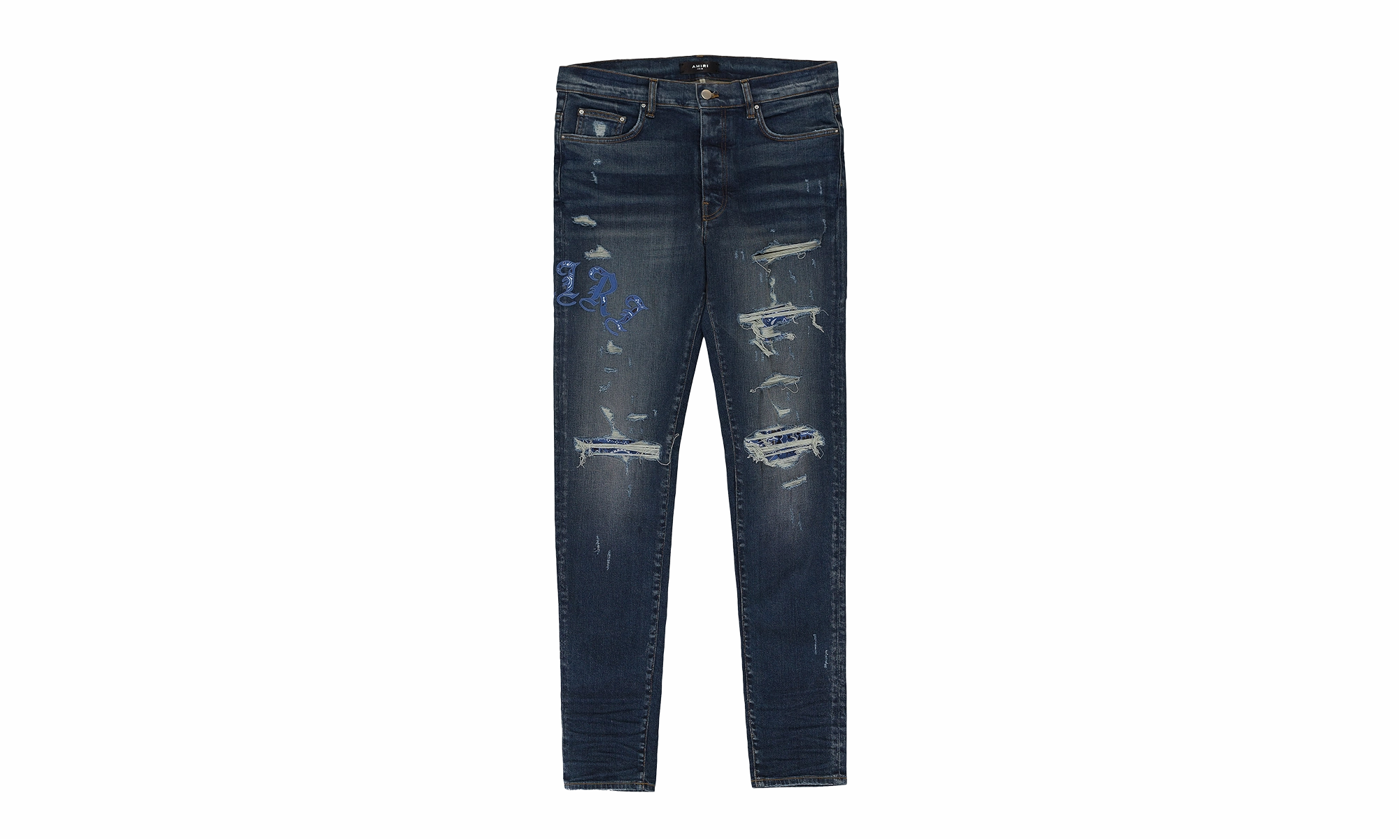 BANDANA OLD ENGLISH LOGO DEEP CLASSIC SKINNY JEANS "Deep Classic" Trend Friendly