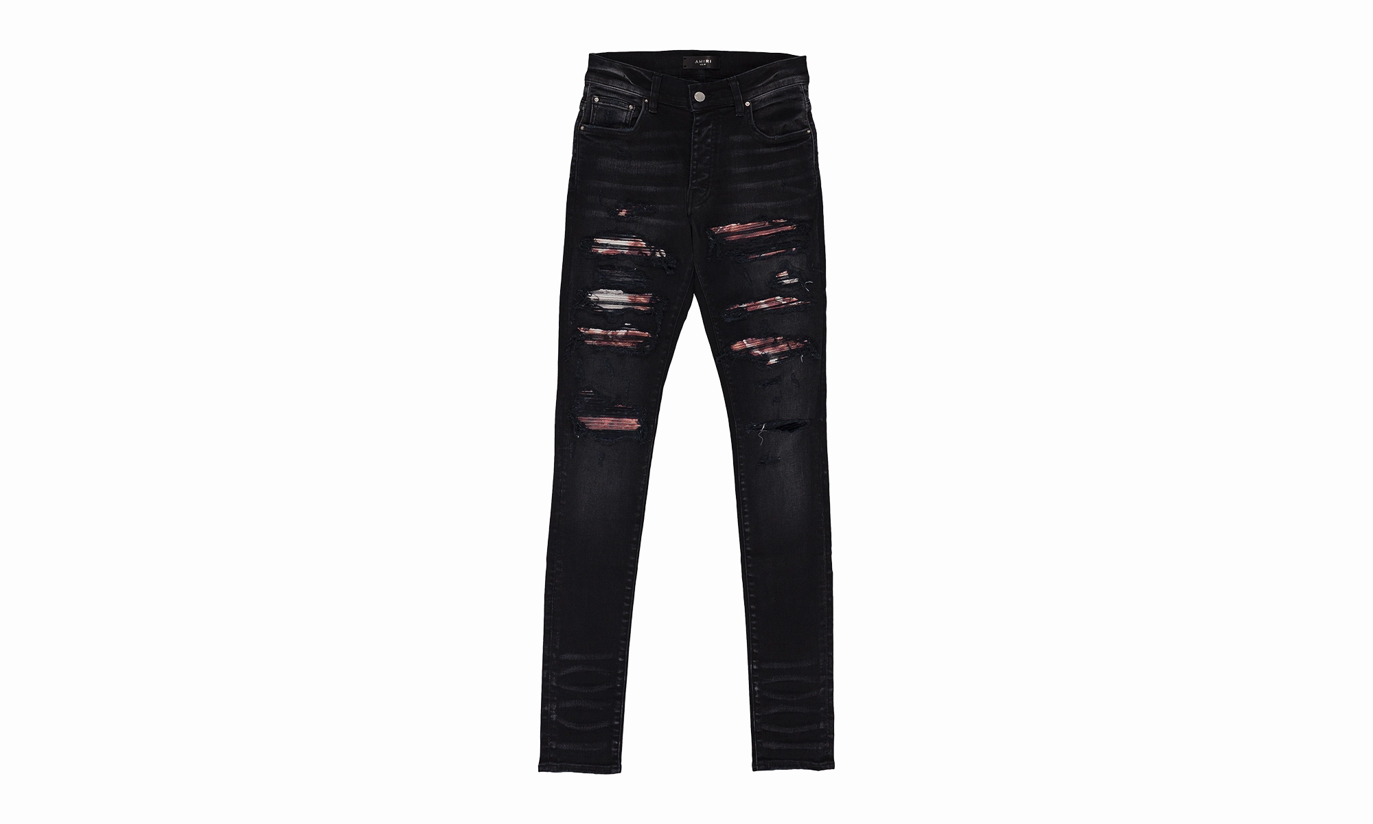 Bandana Thrasher Jeans "Aged Black Tie Dye" Smooth Road Trip