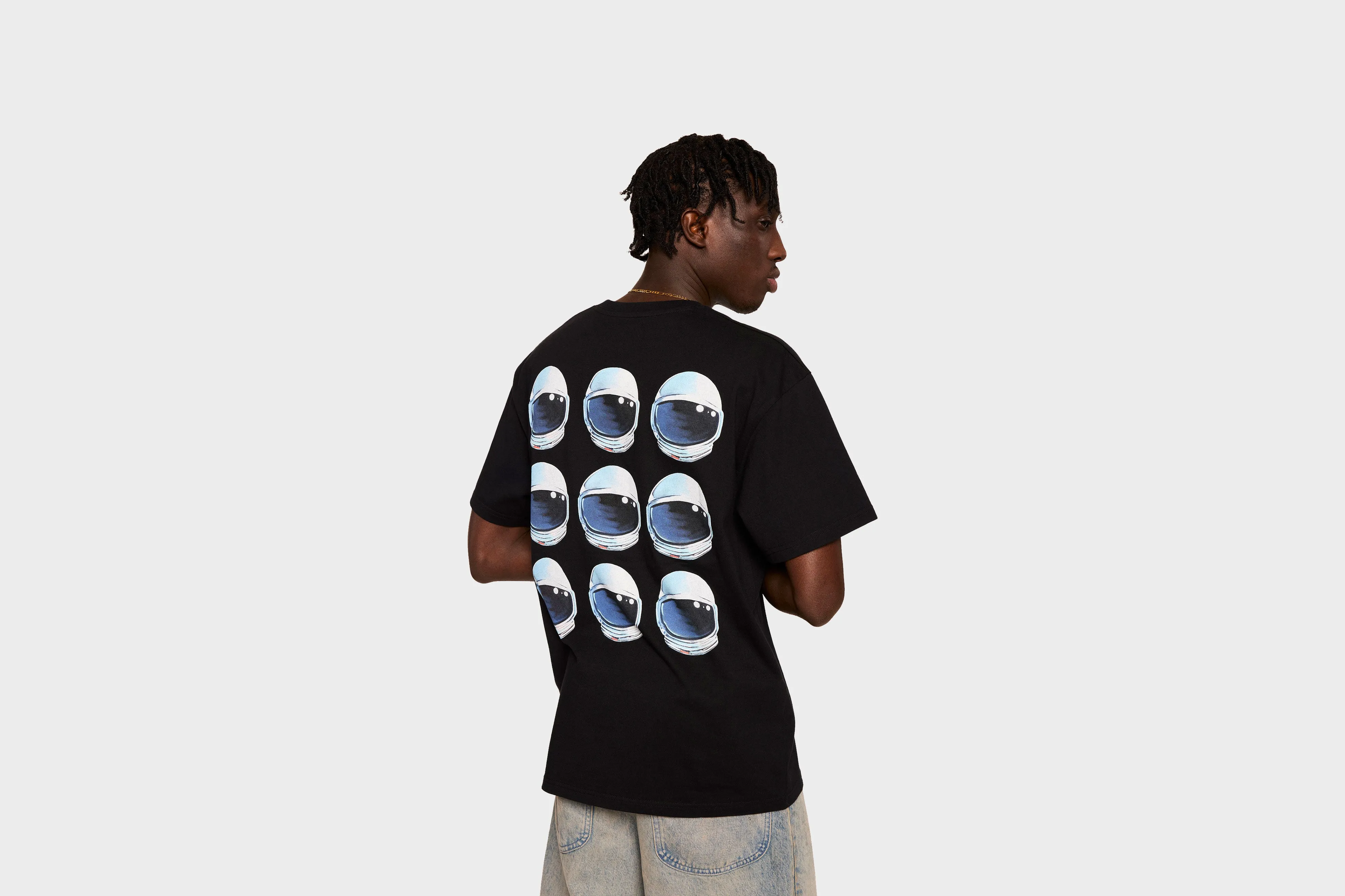 BBC Company SS Knit Tee (Black) FlatlockSeaming Hero Fit