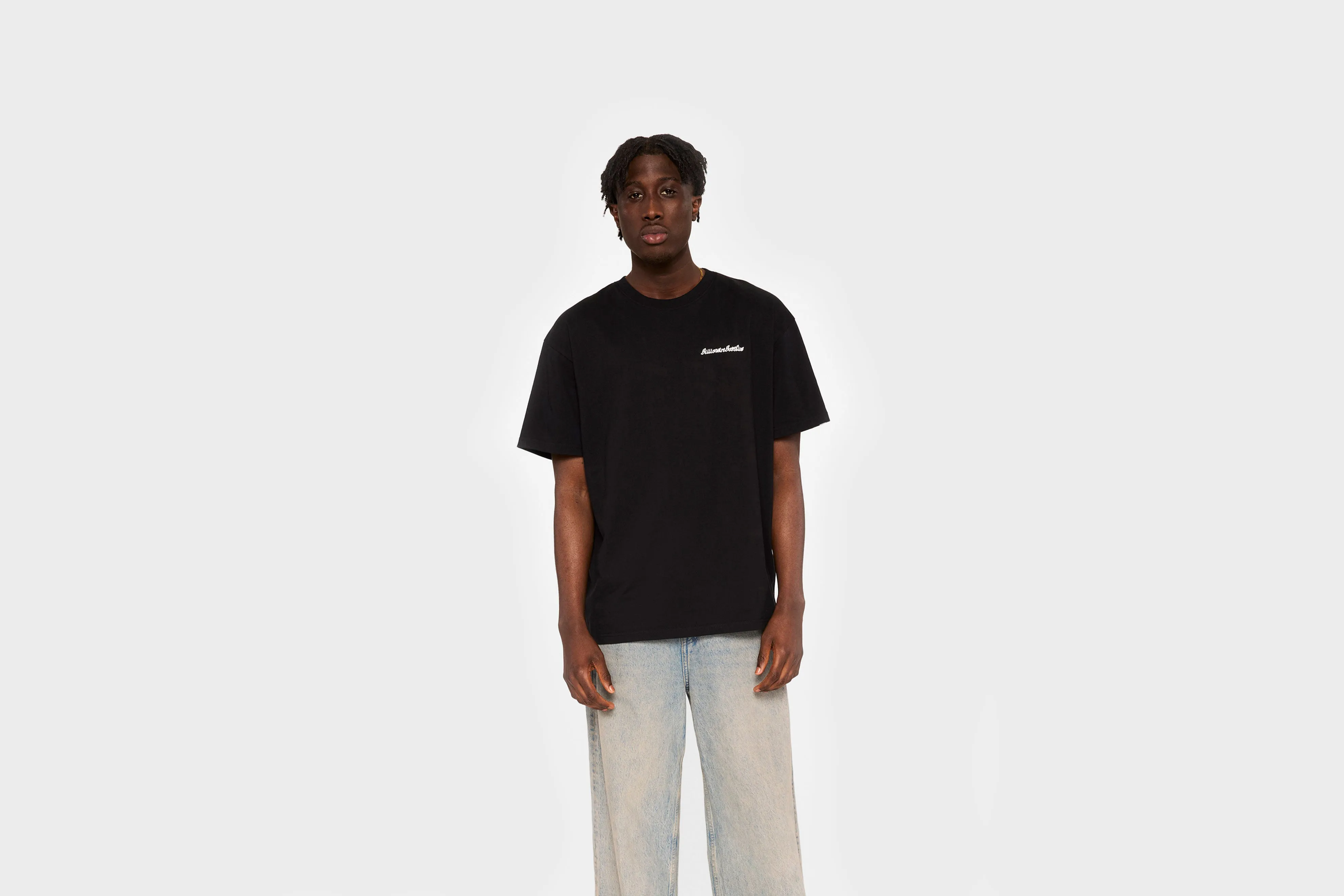 Adjustable drawstring BBC Company SS Knit Tee (Black)