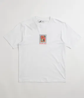 Parlez Figura T-Shirt - White Checked tall size