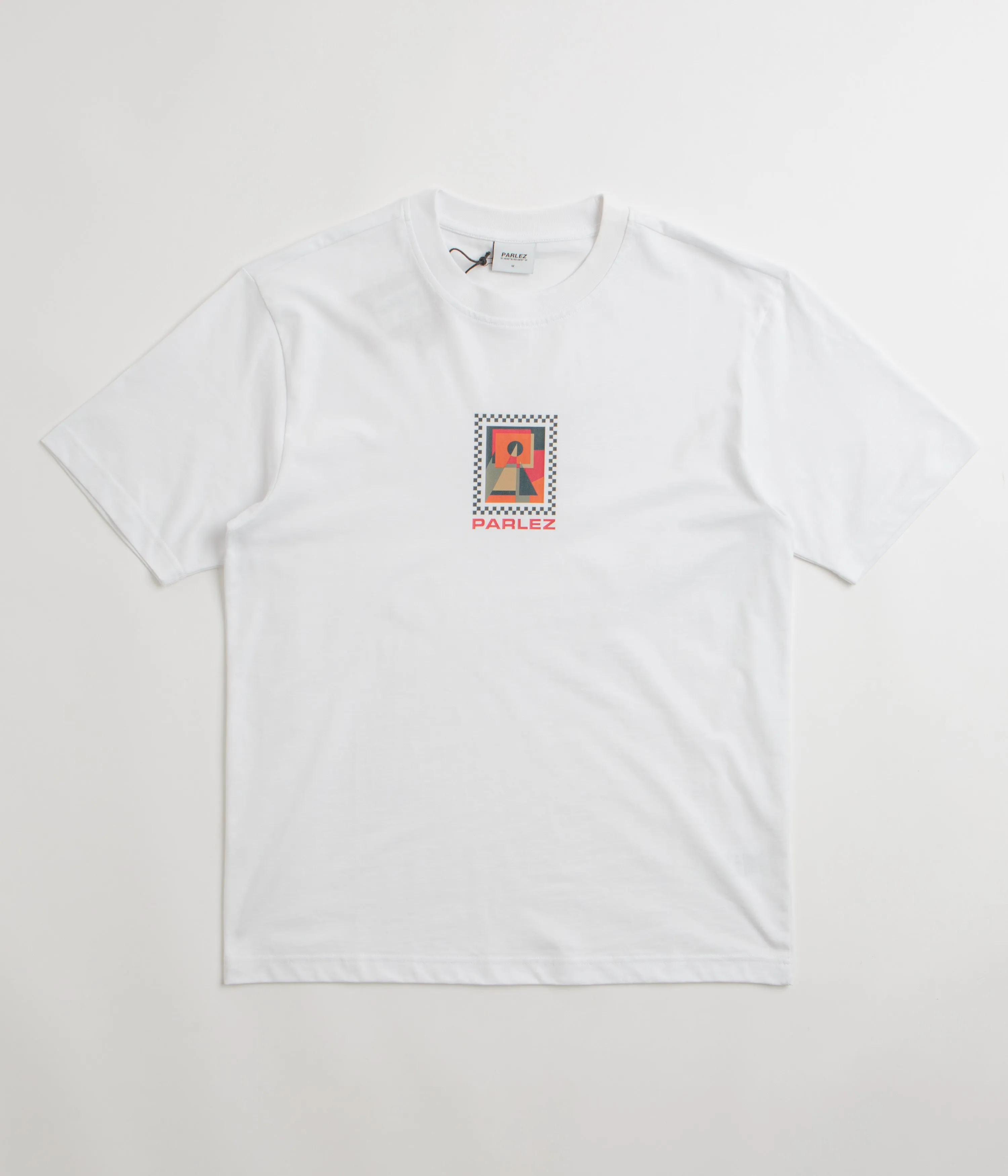 Parlez Figura T-Shirt - White Paisley flight event