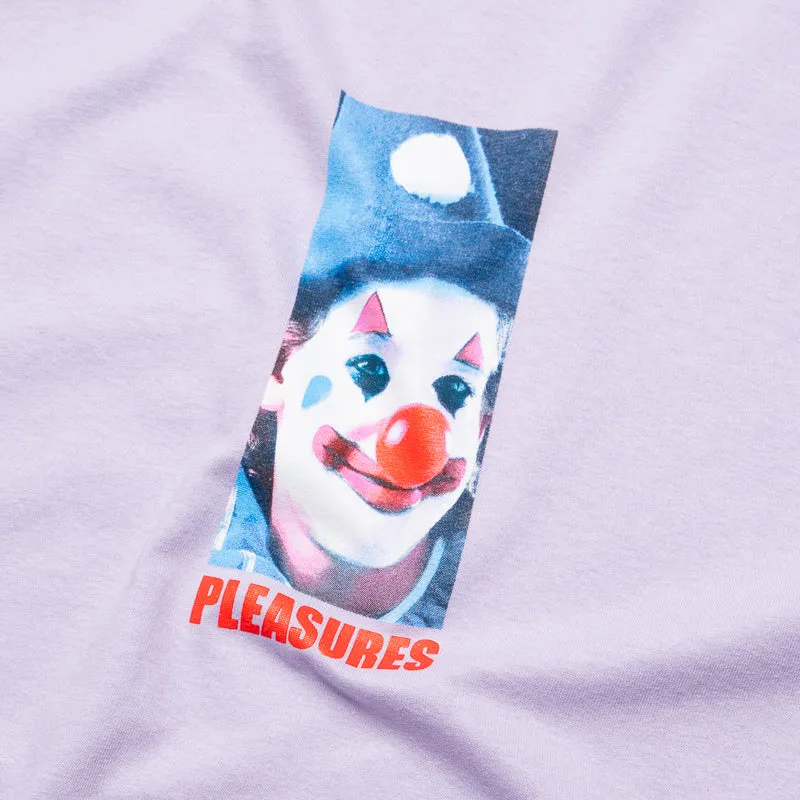sleep shorts silhouette Luxury Pleasures Clown Tee - Orchid