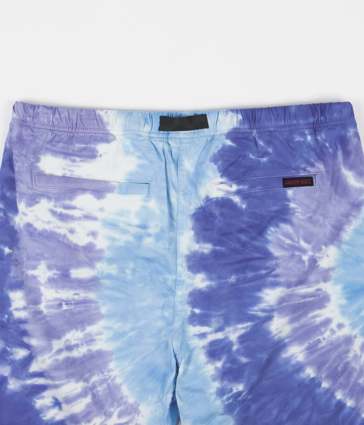 Sporty Style Gramicci Tie Dye G-Shorts - Blue Psychedelic
