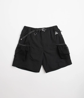 AntiStaticCoating semi-formal look Nike ACG Snowgrass Cargo Shorts - Black / Anthracite / Summit White