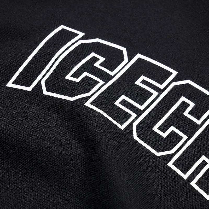 Ice Cream Outline Tee - Black Dance wear Weekend Look