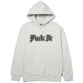 Barbecue wear Durable Reinforced Hood Huf - Ives Hoodie Ash