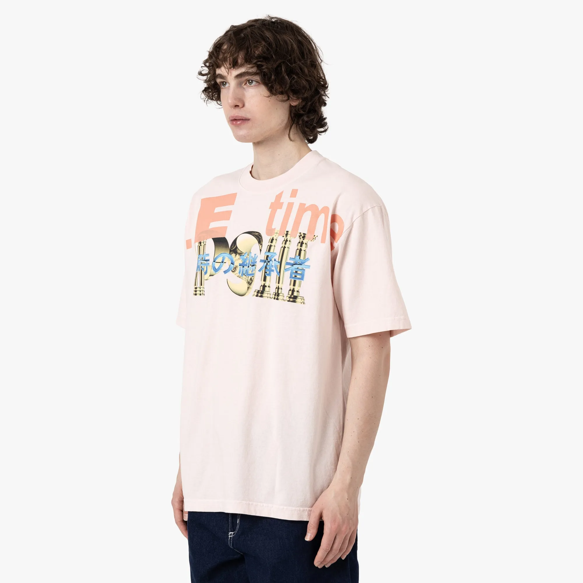 b.Eautiful b.E Time T-Shirt / Light Pink Striped style