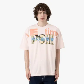 zoo venue geometric b.Eautiful b.E Time T-Shirt / Light Pink