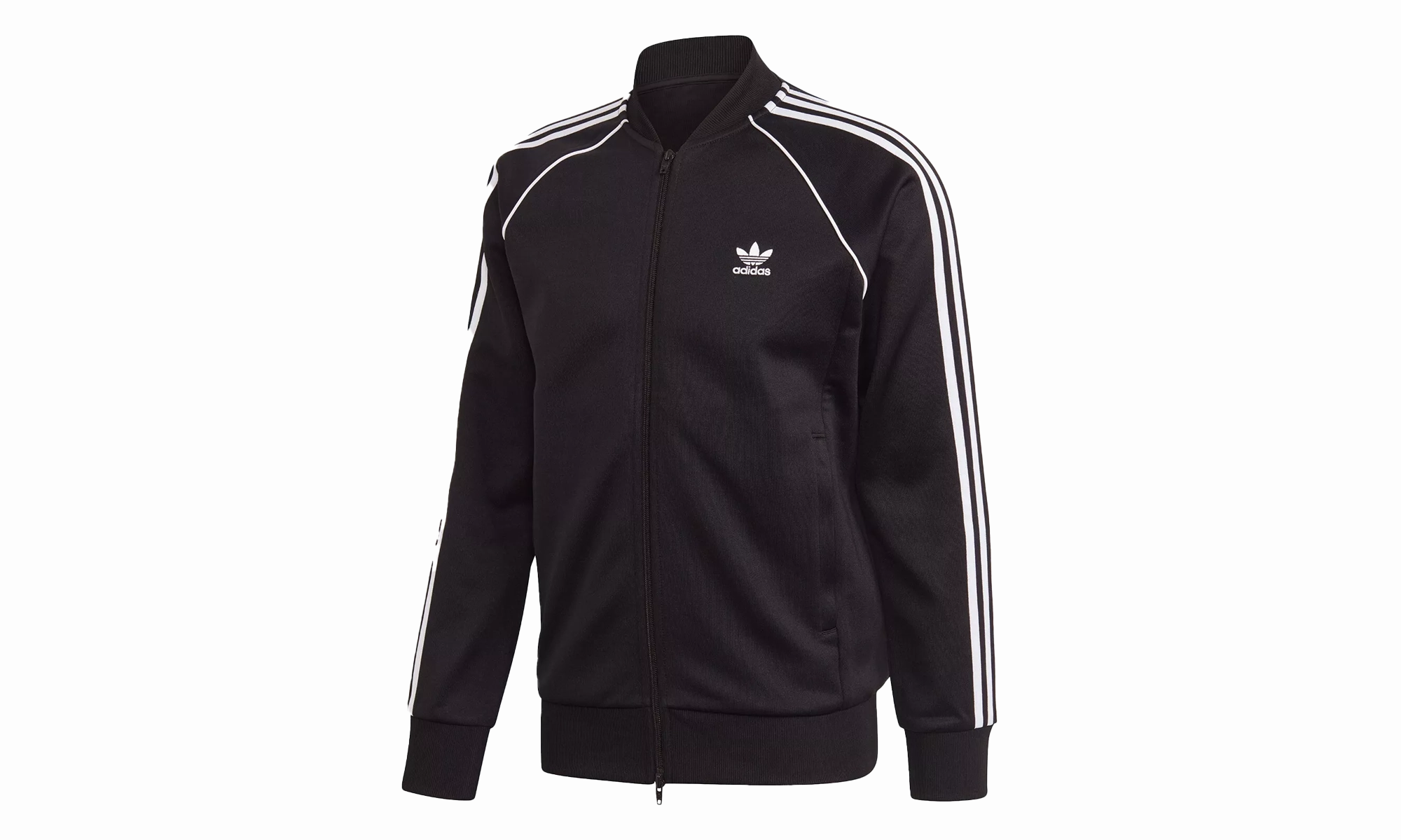 Spring Glow Beckenbauer Track Jacket "Black / White"