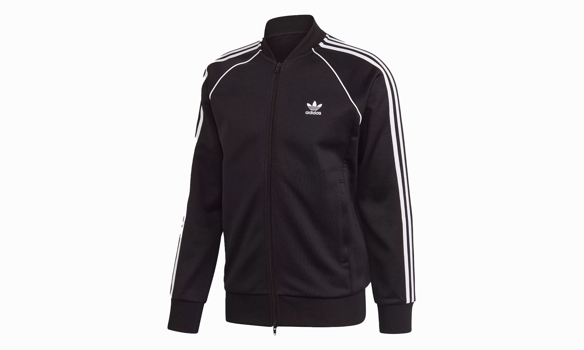 Beckenbauer Track Jacket "Black / White" Busy Glow Legend Glow
