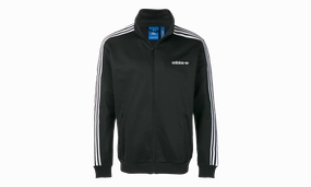 ElasticCuffDesign ShockAbsorbent Padding Beckenbauer Track Jacket "Black / White"