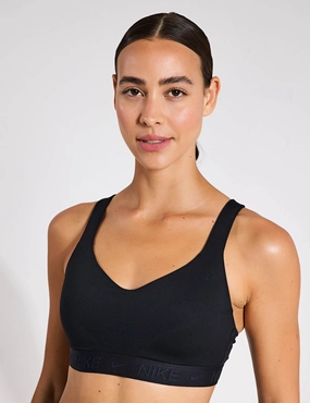 Indy High Support Sports Bra - Black Breathable Support
