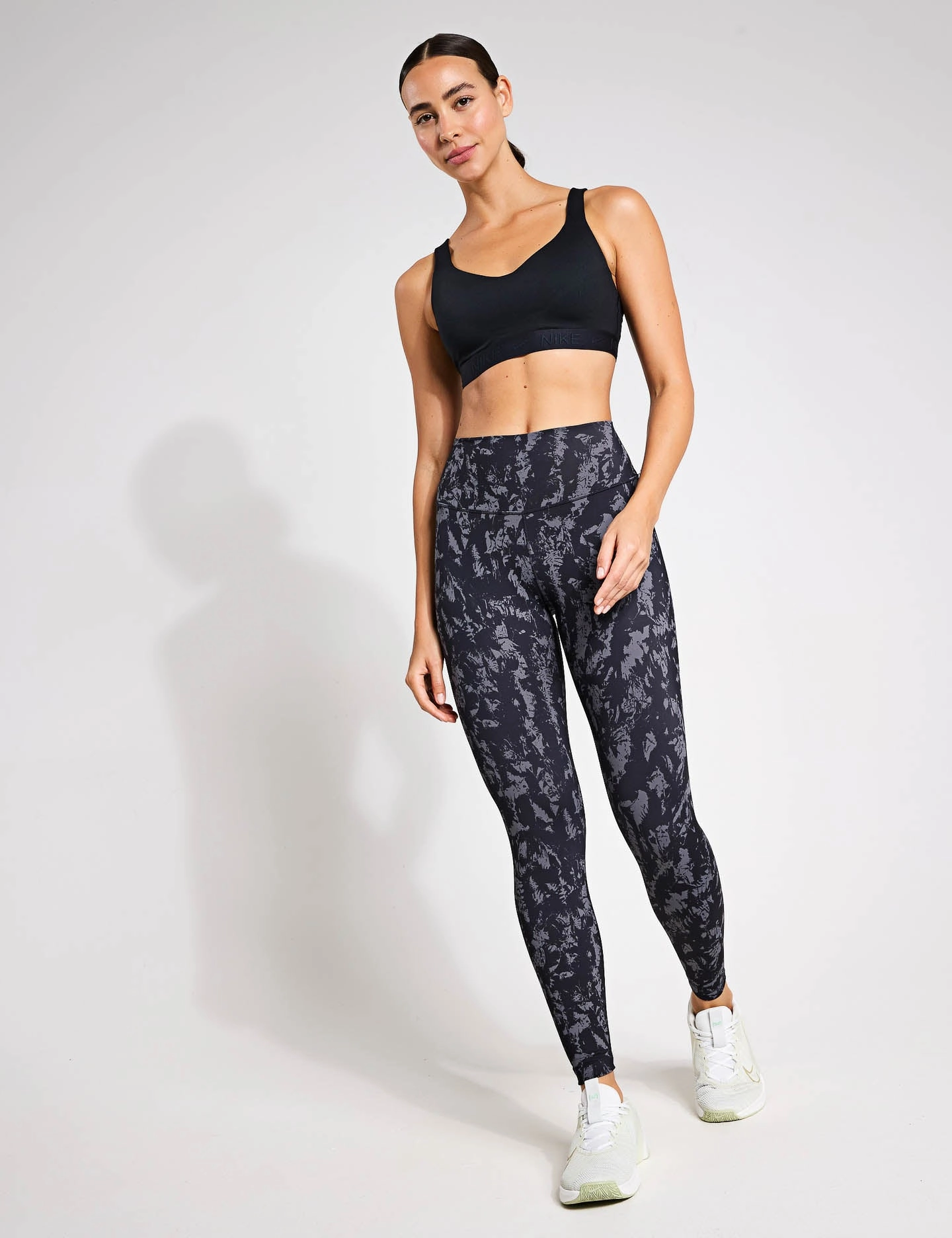 Premium Indy High Support Sports Bra - Black