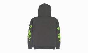 Beluga Hoodie "Slate Grey / Green - SS24"