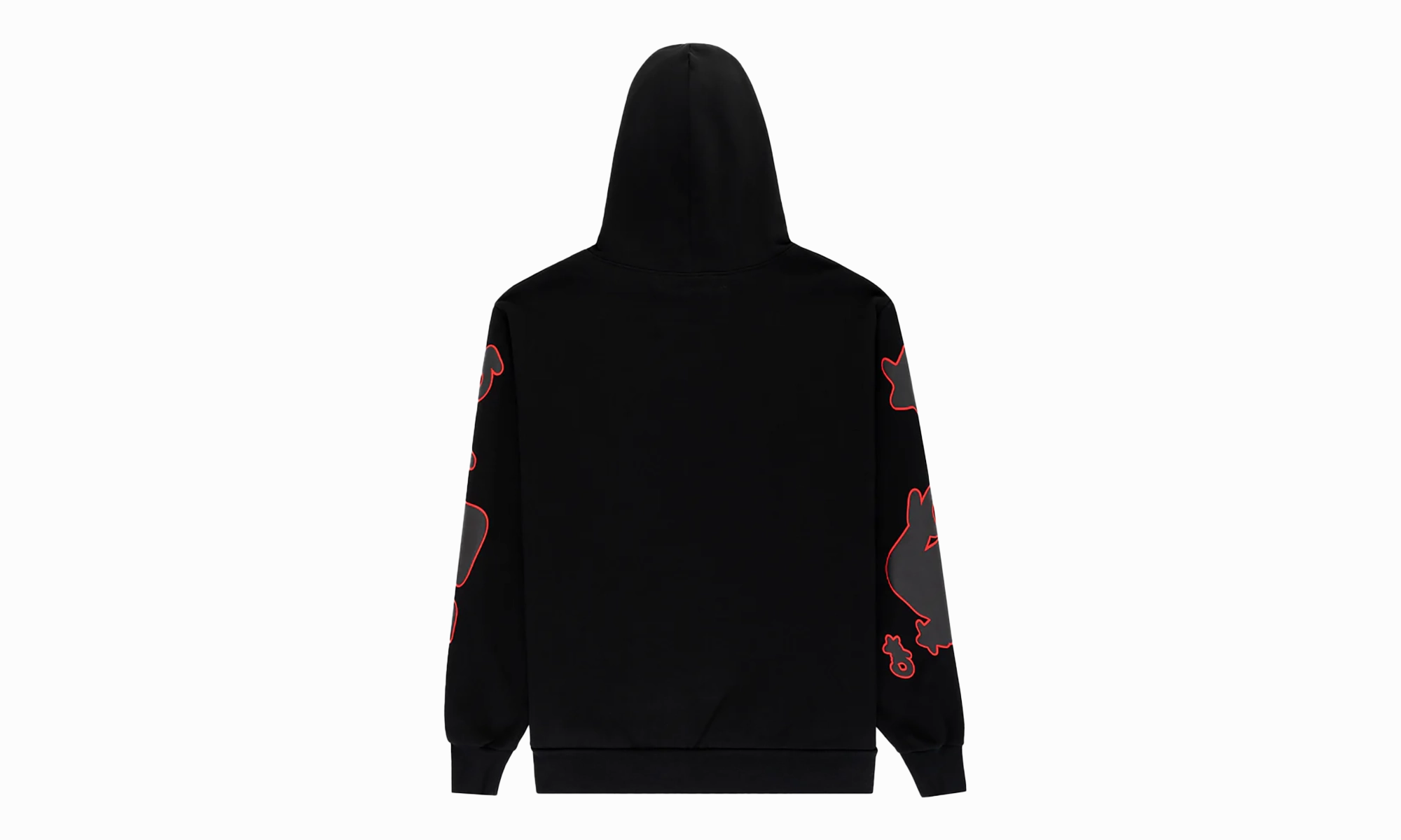 BELUGA OUTLINE HOODIE "Black"