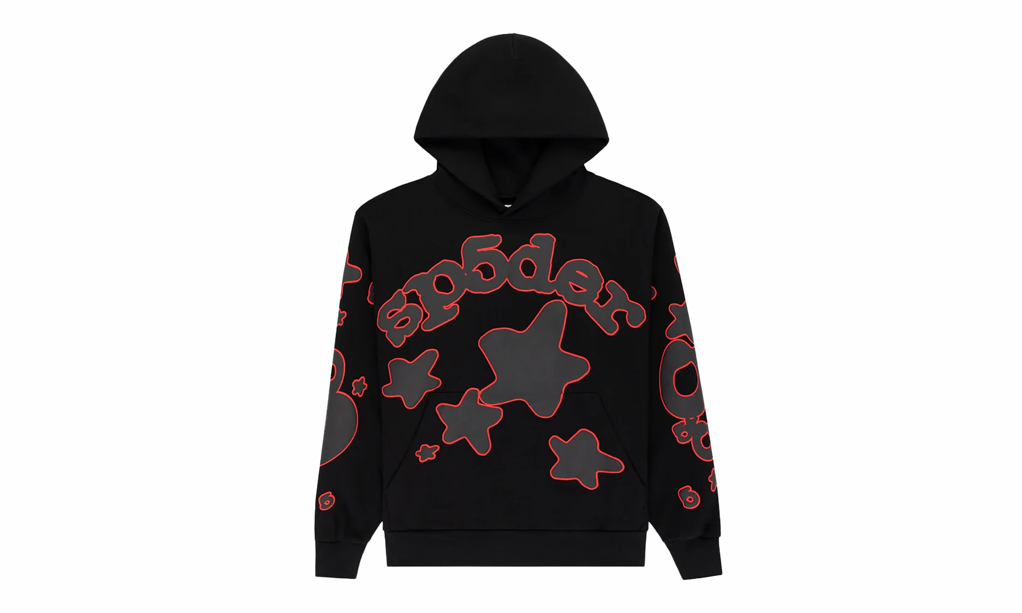 BELUGA OUTLINE HOODIE "Black"