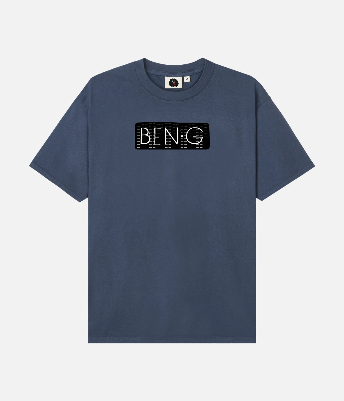 Abstract print Sporty Look Ben-G Camo Bar Logo T-Shirt