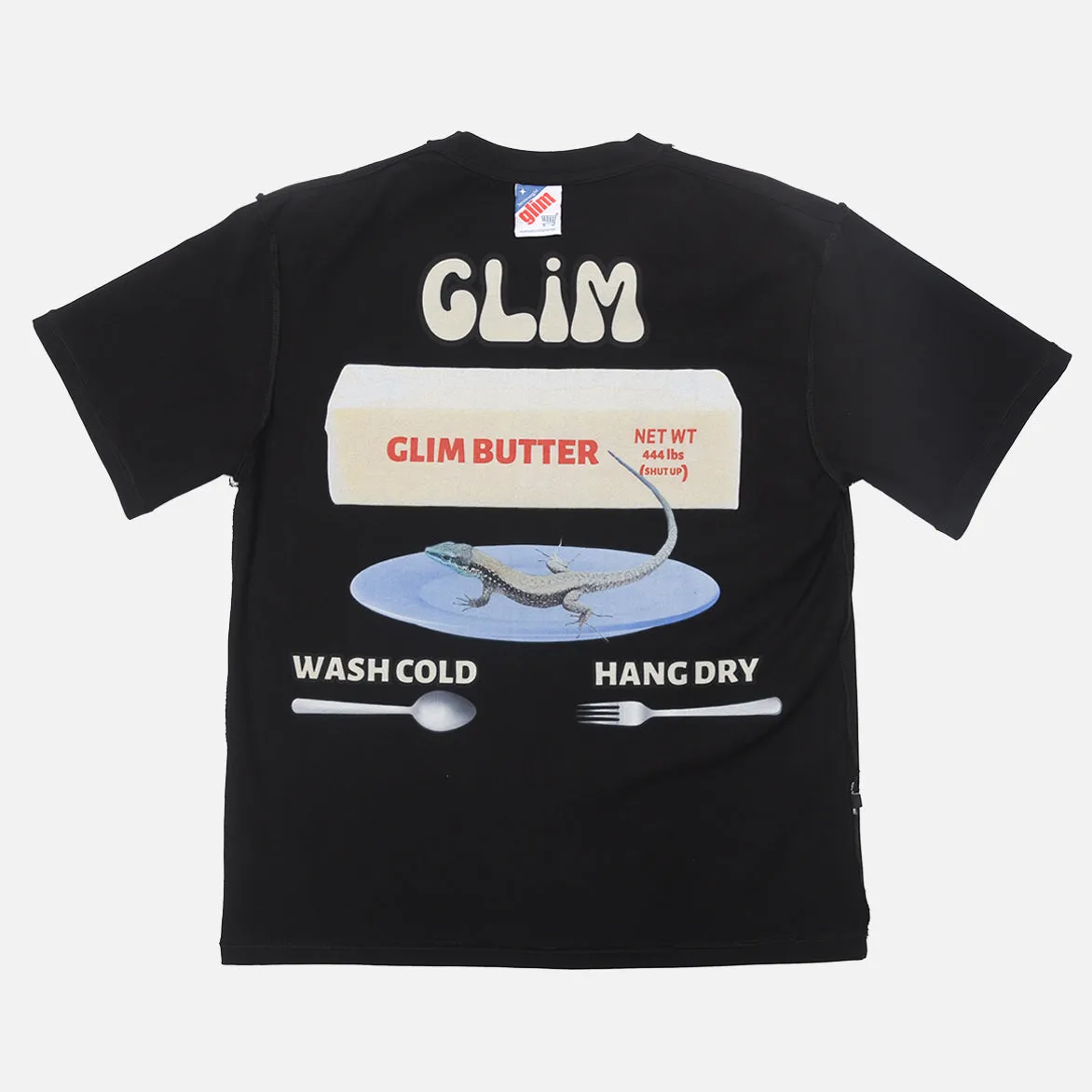 Regular Fit BIBLE TEE - BLACK
