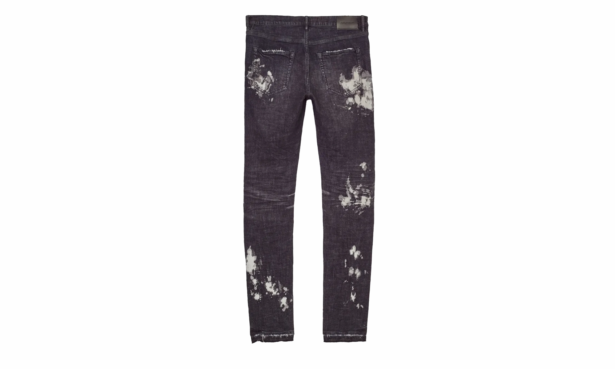 Big Bleach Blowout Skinny Jeans "Black" City Walk Casual Friday