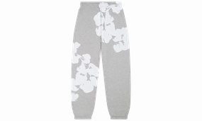 Big Cotton Wreath Sweatpants "Grey"