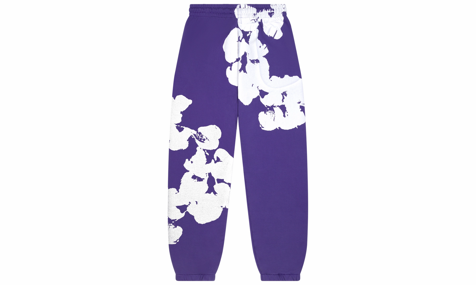 Big Cotton Wreath Sweatpants "Purple"