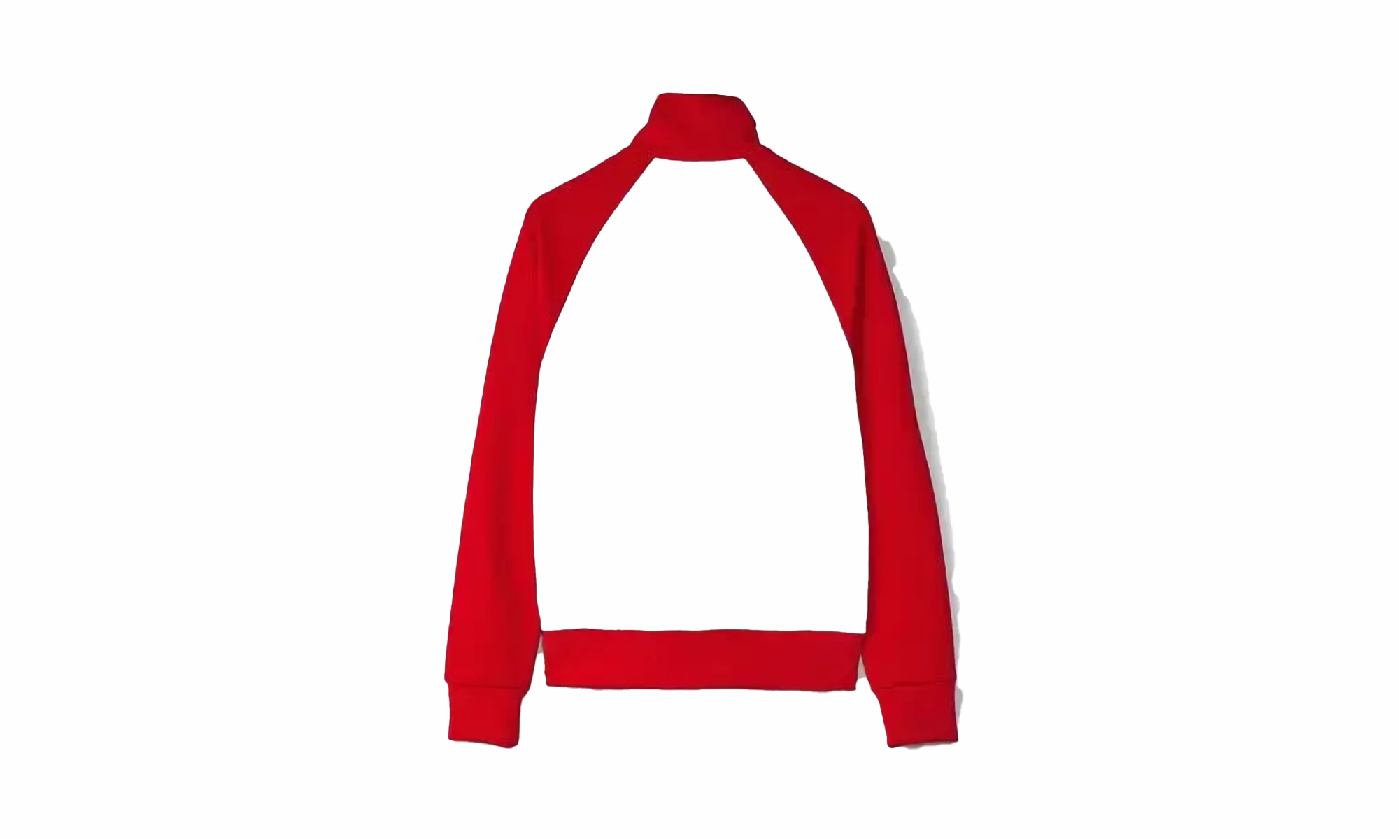 AdjustableHemline Big Zipper Jacket Vivid Red "VIVRED"