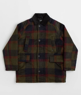 Pullover Breathable Mesh Panels Carhartt Beckley Coat - Beckley Check / Highland