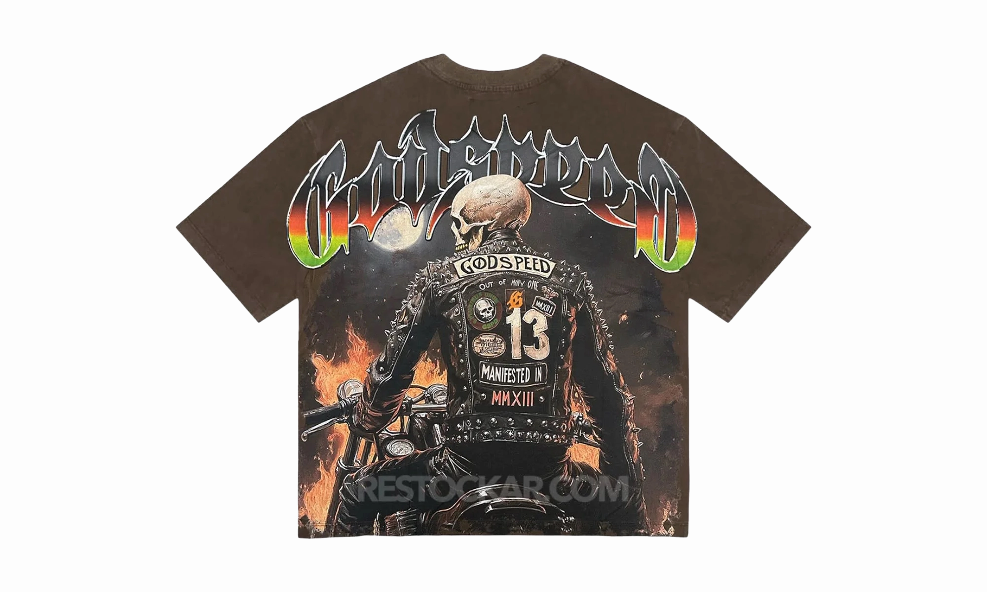 Biker Nation T-Shirt "Mocha" QuickReleaseFastenings StaticResistantLining