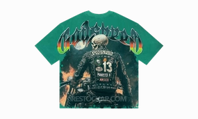 Functional Fit Snow Ready Biker Nation T-Shirt "Shamrock"