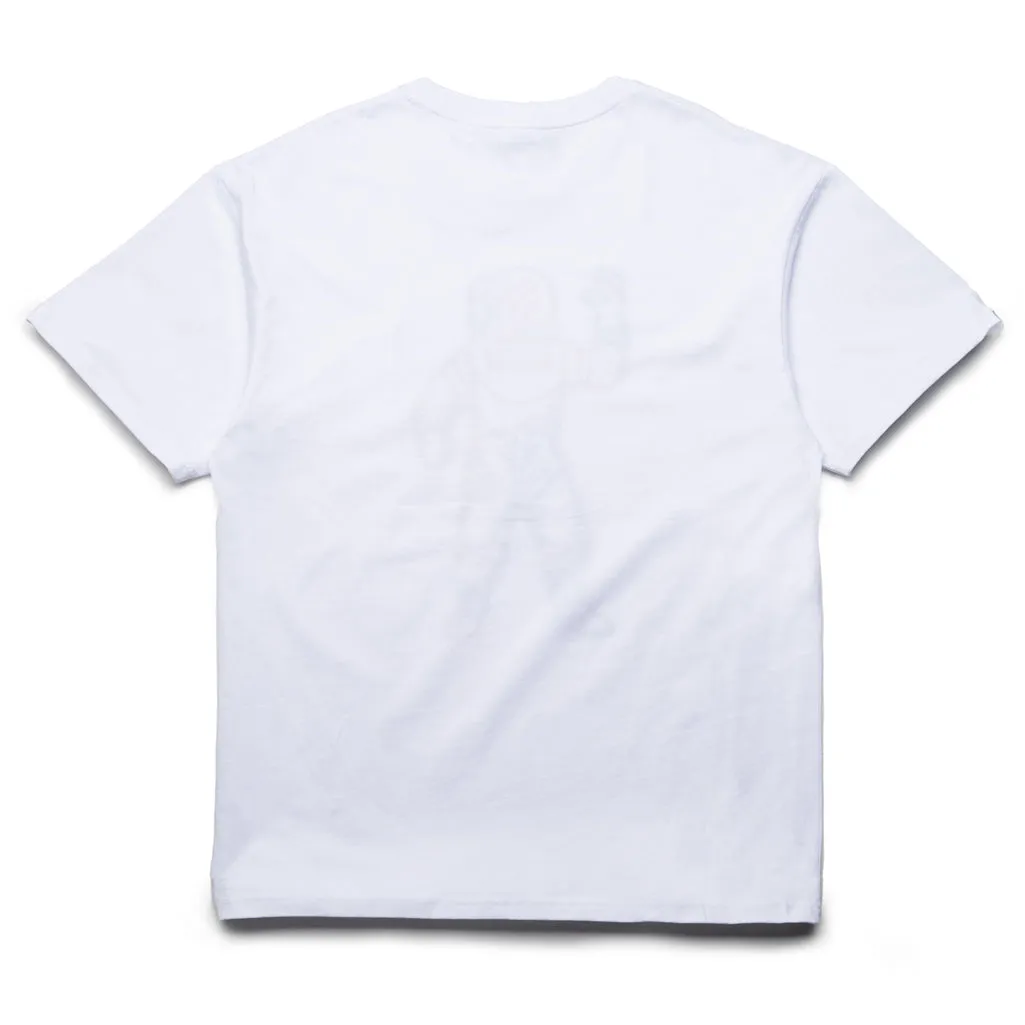 camping event tennis event Billionaire Boys Club Astronaut Knit Tee - White